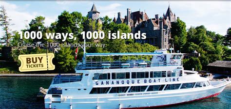 1000 island cruise from gananoque|1000 Islands City Cruises – Gananoque